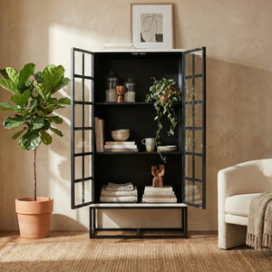 Caged Tall Cabinet - elegant cabinet for any room | Image 3 | InSTYLE Home & Rugs