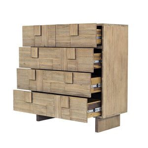 Atlantis 5 Drawer Chest - spacious drawer for organized storage in any room | Image 5 | InSTYLE Home & Rugs