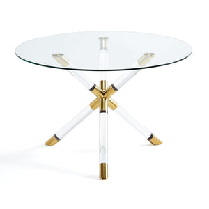 PALOMA DINING TABLE GY-DT-C004 GOLD dia1200*H750mm - stylish dining tables for gatherings | Image 1 | InSTYLE Home & Rugs