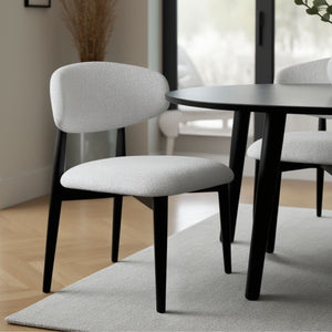 ALBINA CHAIR 104 Light Grey fabric as sample shown | InSTYLE Home & Rugs