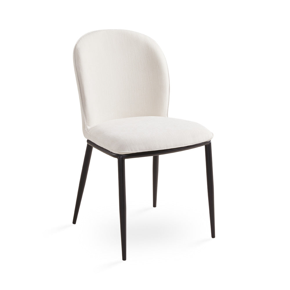 Angie Dining Chair GY-DC-3061 Silex ivory color - elegant seating for dining areas | Image 2 | InSTYLE Home & Rugs