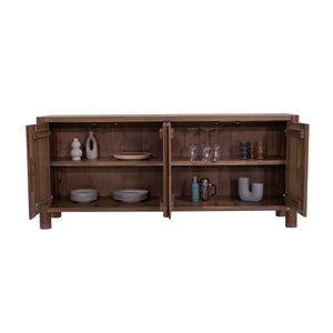 Barolo 4 Door Sideboard - sleek sideboard for storage | Image 6 | InSTYLE Home & Rugs