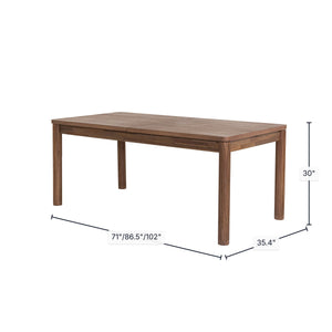 Barolo Extension Dining Table 71/102" - comfortable dining experience | Image 3 | InSTYLE Home & Rugs
