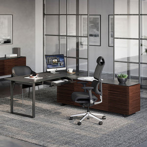BDI Corridor L-Desk 6531 - stylish desk for modern spaces | Image 1 | InSTYLE Home & Rugs