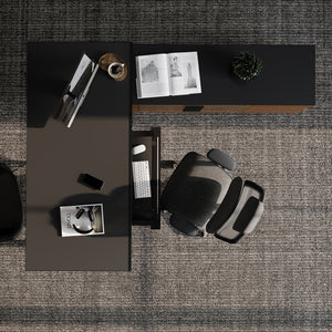 BDI Corridor L-Desk 6531 - stylish desk for modern spaces | Image 3 | InSTYLE Home & Rugs