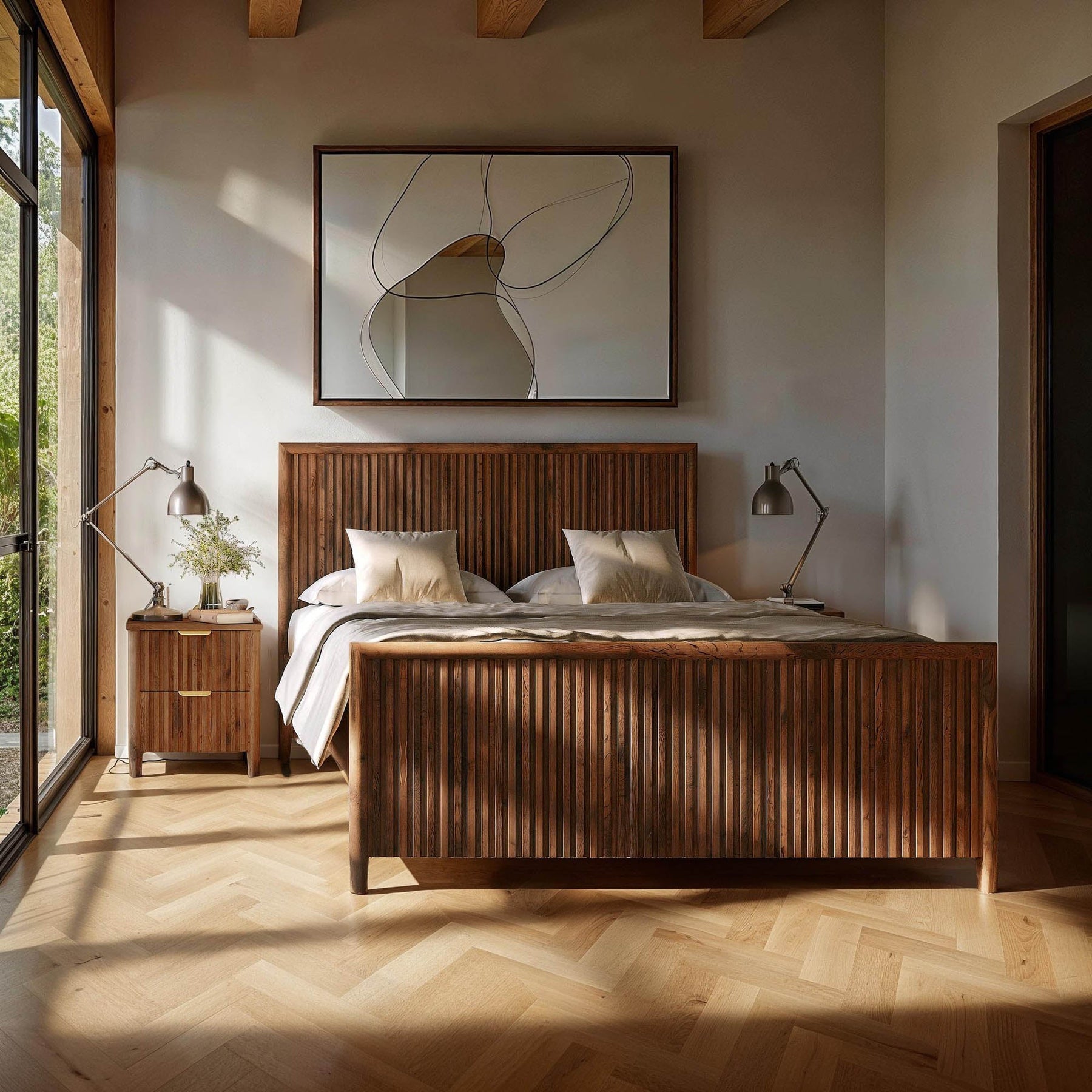 Britanica King Bed - luxurious bed for modern homes | Image 2 | InSTYLE Home & Rugs