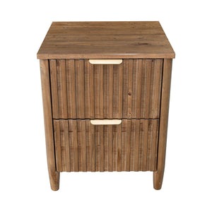 Britanica 2 Drawer Nightstand - functional nightstand for bedrooms | Image 4 | InSTYLE Home & Rugs