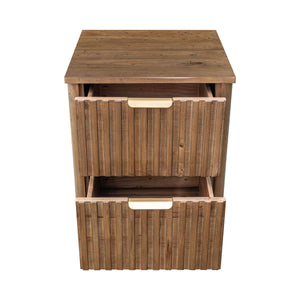Britanica 2 Drawer Nightstand - functional nightstand for bedrooms | Image 5 | InSTYLE Home & Rugs