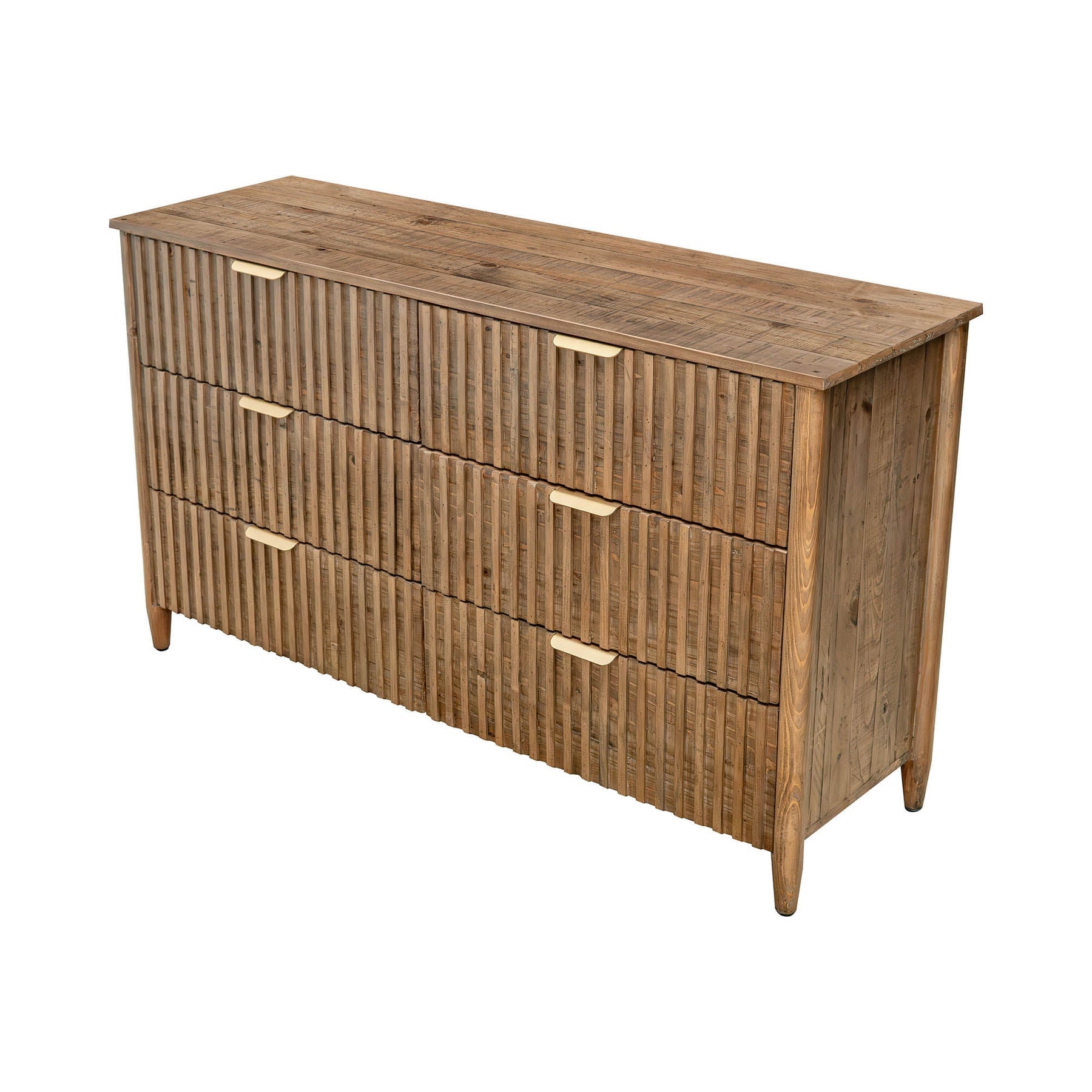Britanica 6 Drawer Dresser - sleek storage solutions for bedrooms | Image 1 | InSTYLE Home & Rugs