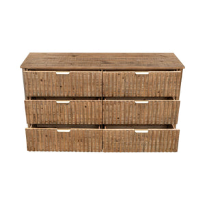Britanica 6 Drawer Dresser - sleek storage solutions for bedrooms | Image 8 | InSTYLE Home & Rugs
