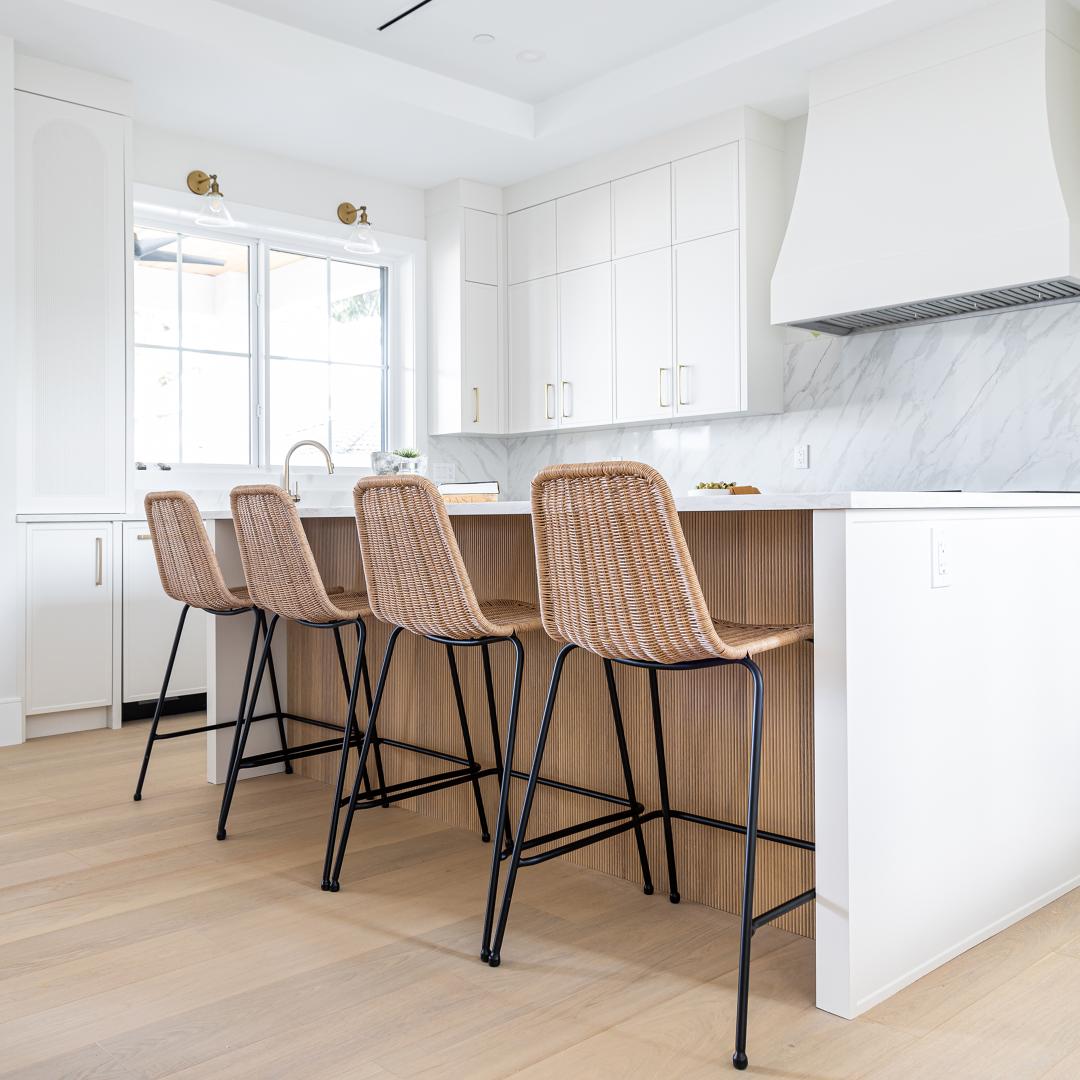 Calabria Stackable Counter Stool - sleek stools for kitchen bars | Image 2 | InSTYLE Home & Rugs