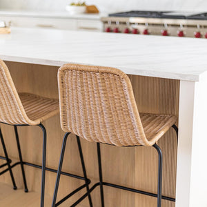 Calabria Stackable Counter Stool - sleek stools for kitchen bars | Image 3 | InSTYLE Home & Rugs