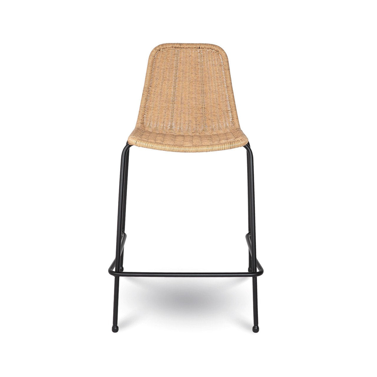 Calabria Stackable Counter Stool in woven wicker | InSTYLE Home & Rugs