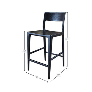 Catania Counter Stool - perfect for modern counters | Image 3 | InSTYLE Home & Rugs