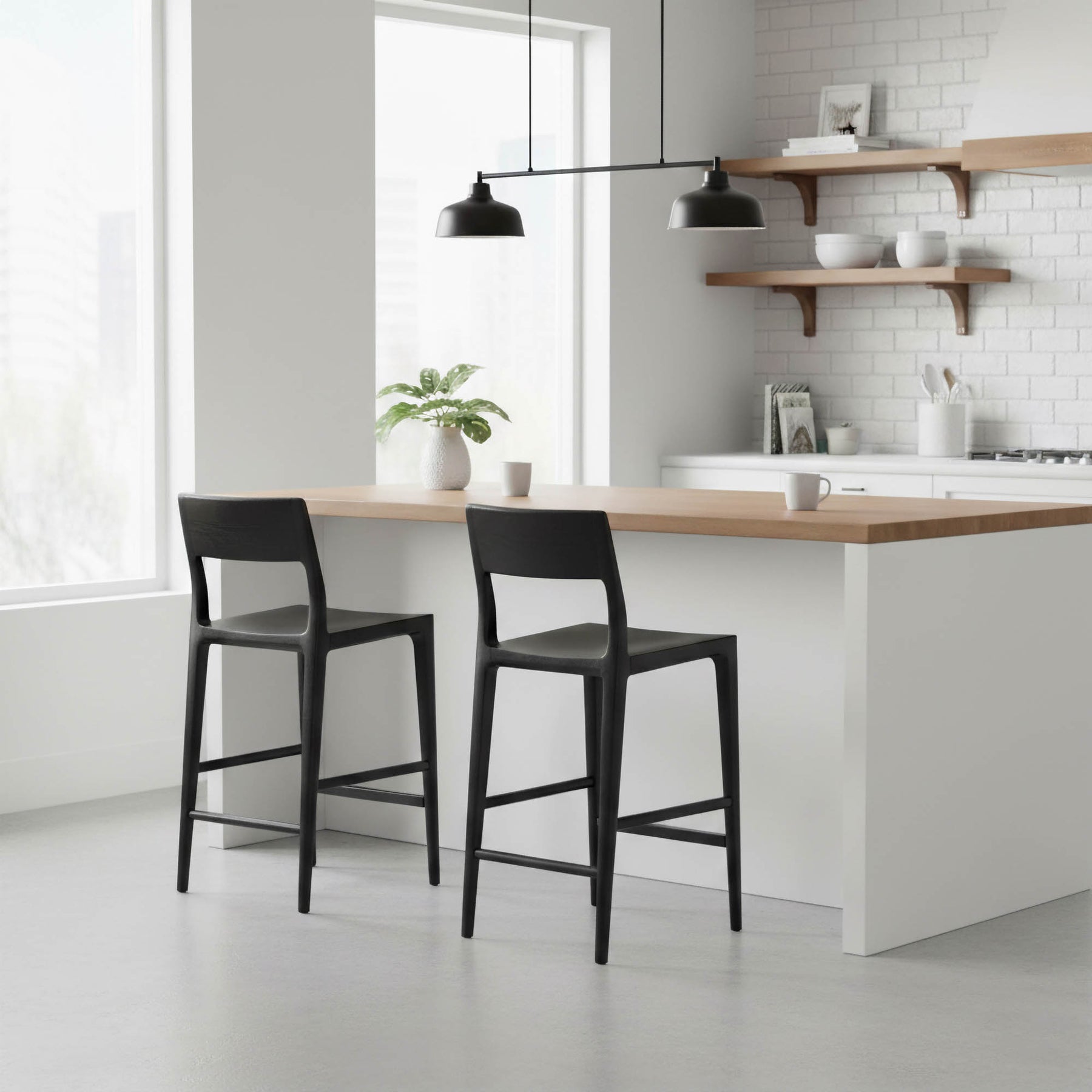 Catania Counter Stool - perfect for modern counters | Image 2 | InSTYLE Home & Rugs