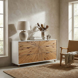 Casablanca 6 Drawer Dresser - sleek storage solutions for bedrooms | Image 2 | InSTYLE Home & Rugs