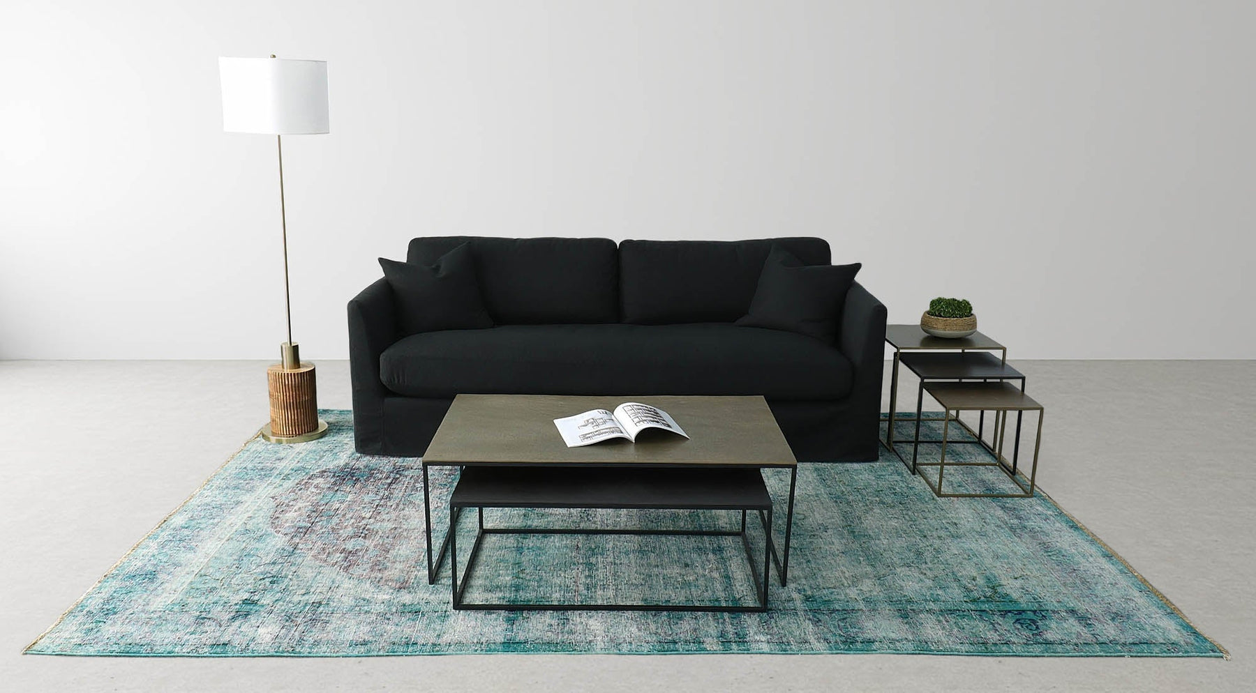 Sona Nesting Coffee Tables, Set of 2 - stylish tables for living rooms | Image 2 | InSTYLE Home & Rugs