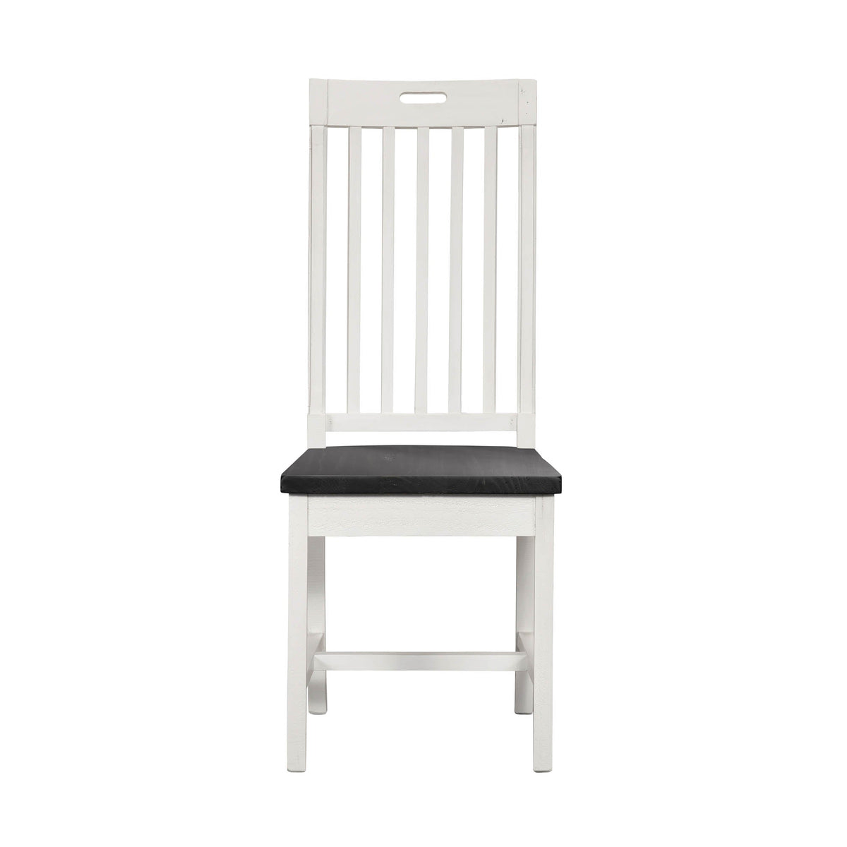 Irish Coast Slat Back Hand Hole Chair - elegant seating for dining areas | Image 2 | InSTYLE Home & Rugs