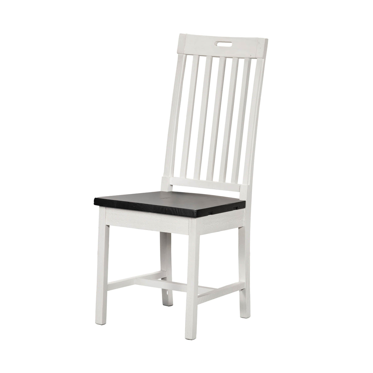 Irish Coast Slat Back Hand Hole Chair - elegant seating for dining areas | Image 1 | InSTYLE Home & Rugs