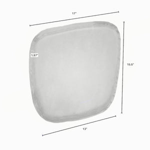 Metal Crossback Chair with White Seat Cushion - variety of styles from classic to contemporary | Image 5 | InSTYLE Home & Rugs