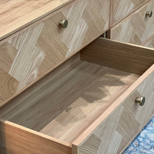 Colton 6 Drawer Dresser - stylish dresser with modern flair | Image 11 | InSTYLE Home & Rugs