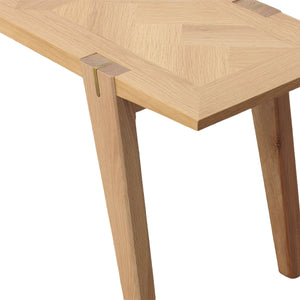 Colton Small Dining Bench w/ Brass - stylish chairs for any table | Image 8 | InSTYLE Home & Rugs