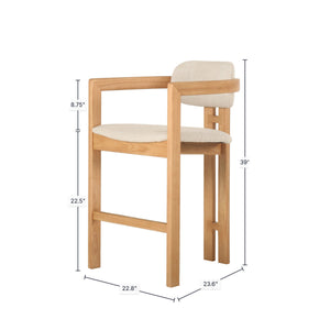 Monterrey Counter Stool - ergonomic design for comfort | Image 3 | InSTYLE Home & Rugs