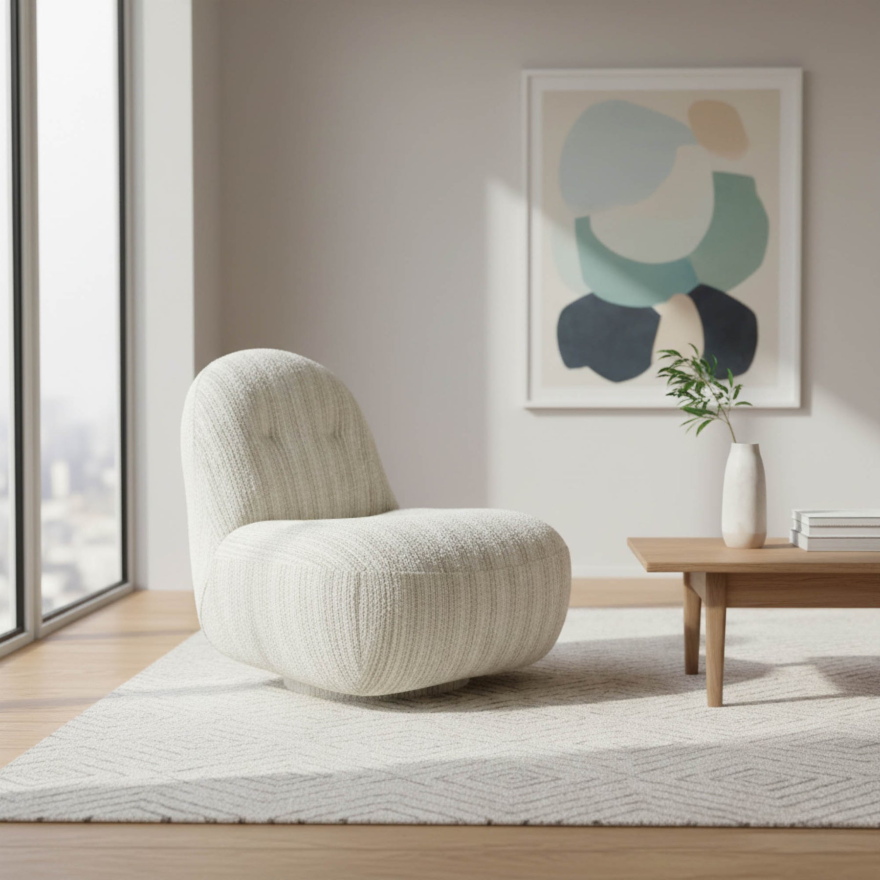 Creed Swivel Club Chair - variety of styles from classic to contemporary | Image 2 | InSTYLE Home & Rugs