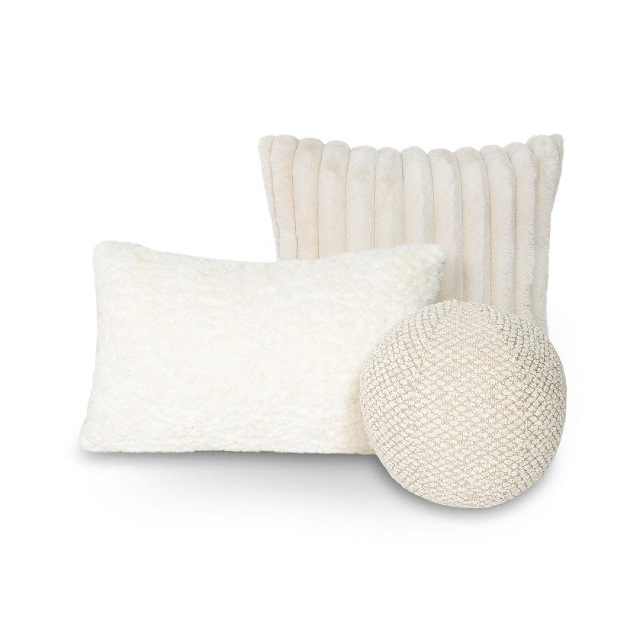 Crush Cushions (Set of 3) - stylish decor pieces to elevate any room’s ambiance | Image 2 | InSTYLE Home & Rugs