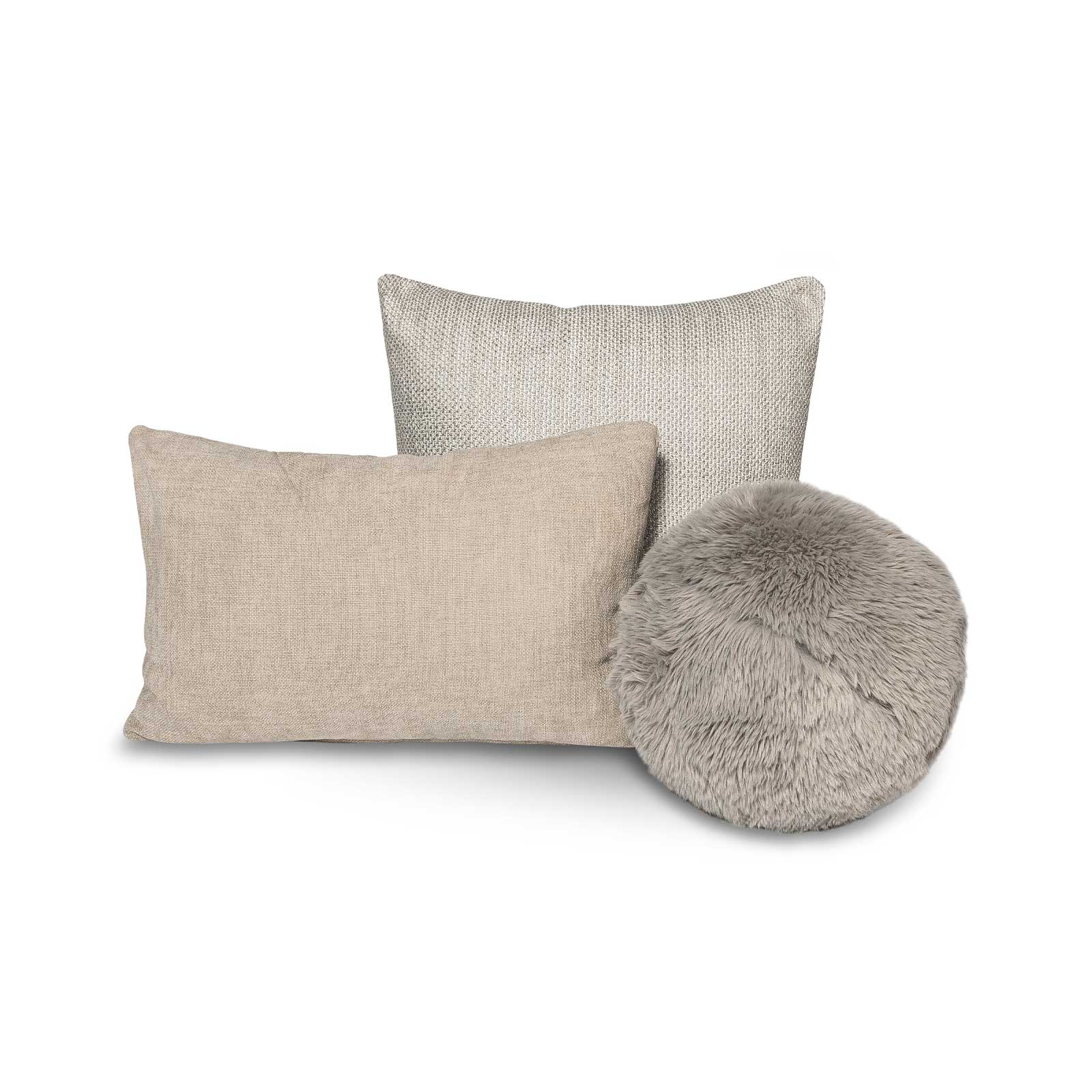 Crush Cushions (Set of 3) - stylish decor pieces to elevate any room’s ambiance | Image 1 | InSTYLE Home & Rugs