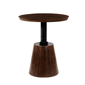 Bronx Crank Bistro Table - perfect for hallway decor | Image 4 | InSTYLE Home & Rugs