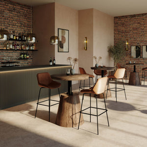 Bronx Crank Bistro Table - perfect for hallway decor | Image 9 | InSTYLE Home & Rugs