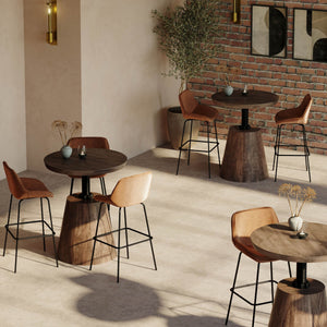 Bronx Crank Bistro Table - perfect for hallway decor | Image 11 | InSTYLE Home & Rugs