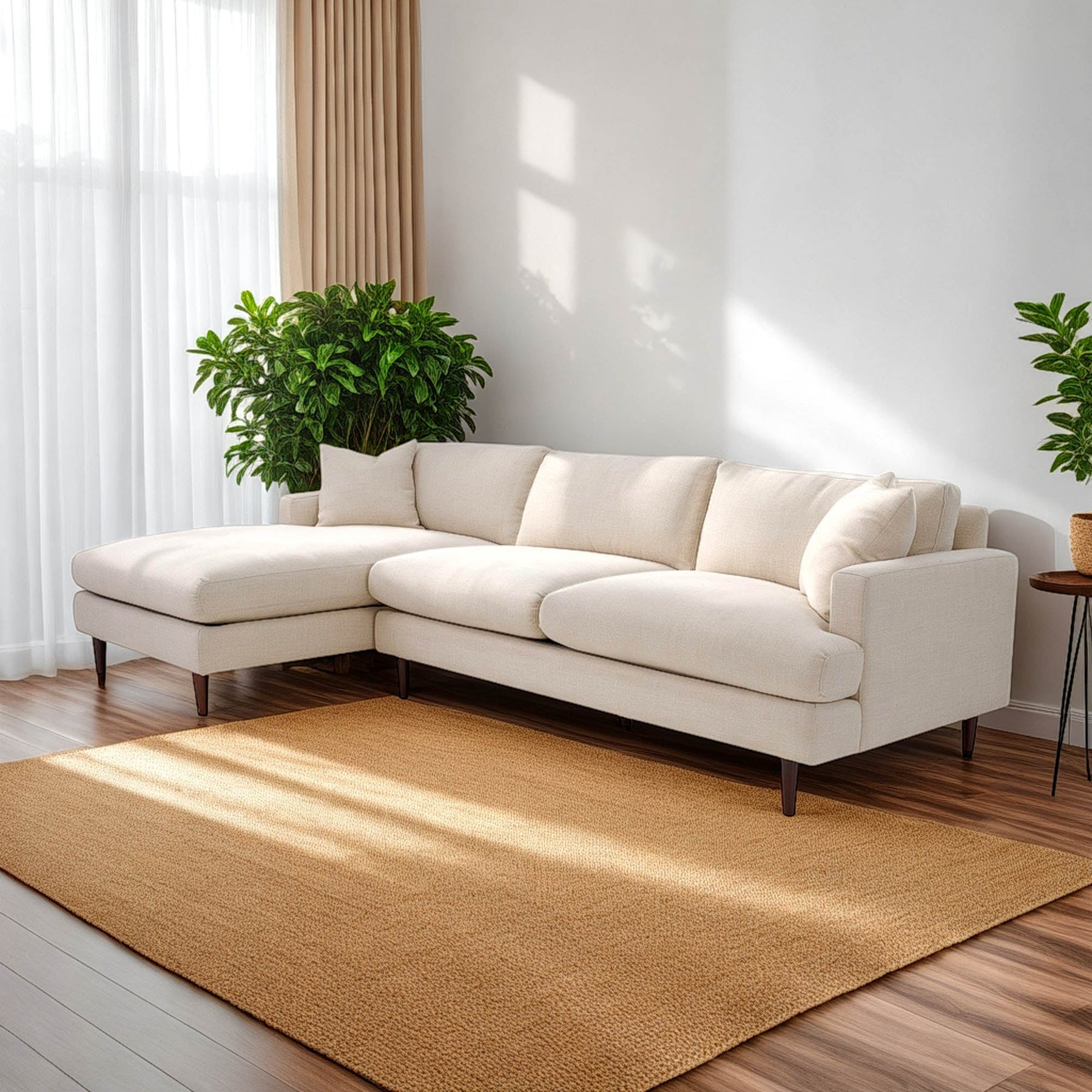 Martha Left Sectional Sofa Frame - comfortable sofa for modern living | Image 2 | InSTYLE Home & Rugs