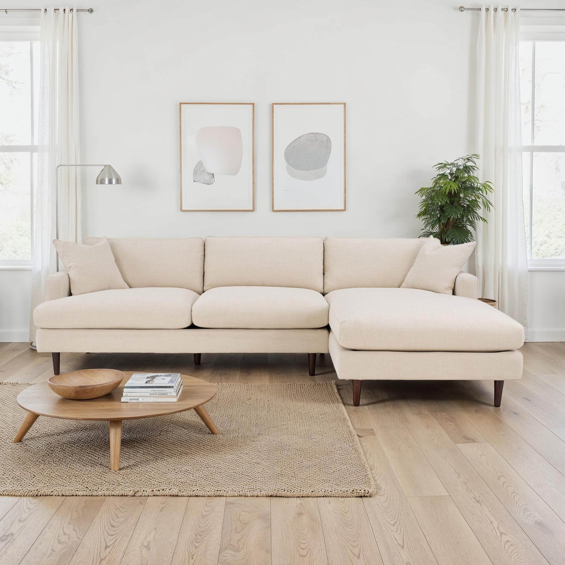 Martha Right Sectional Sofa - stylish seating for your home | Image 2 | InSTYLE Home & Rugs