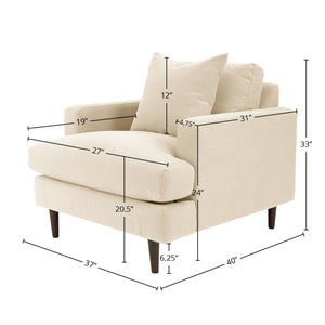 Martha Club Chair Frame - durable construction for long-lasting use | Image 3 | InSTYLE Home & Rugs