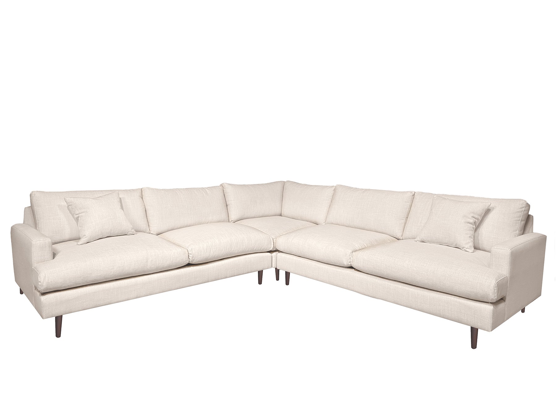 Martha Corner Sectional - customizable to fit your space and seating needs | Image 1 | InSTYLE Home & Rugs
