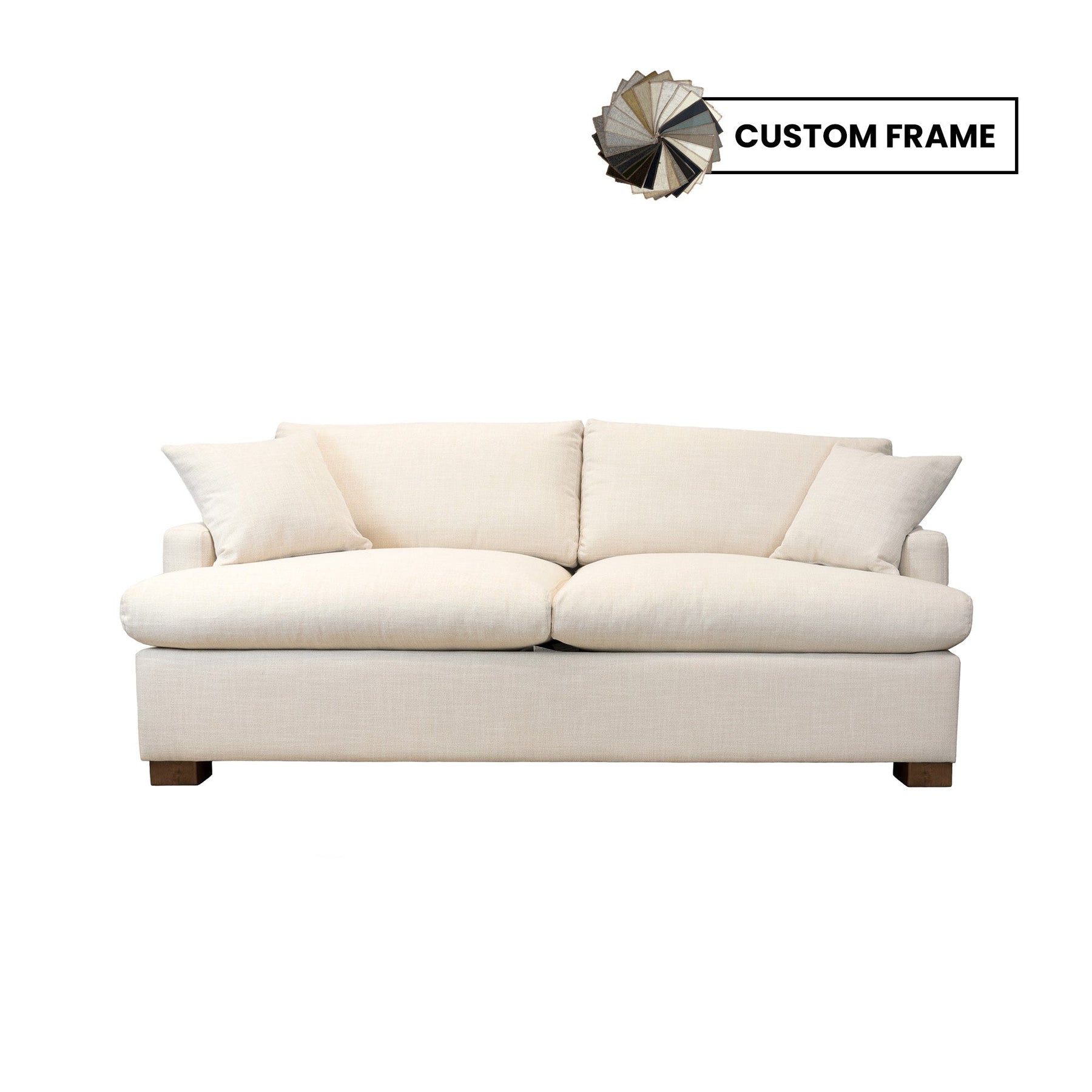 Custom Martha Double Sofa Bed Frame - comfortable sofa for modern living | Image 1 | InSTYLE Home & Rugs