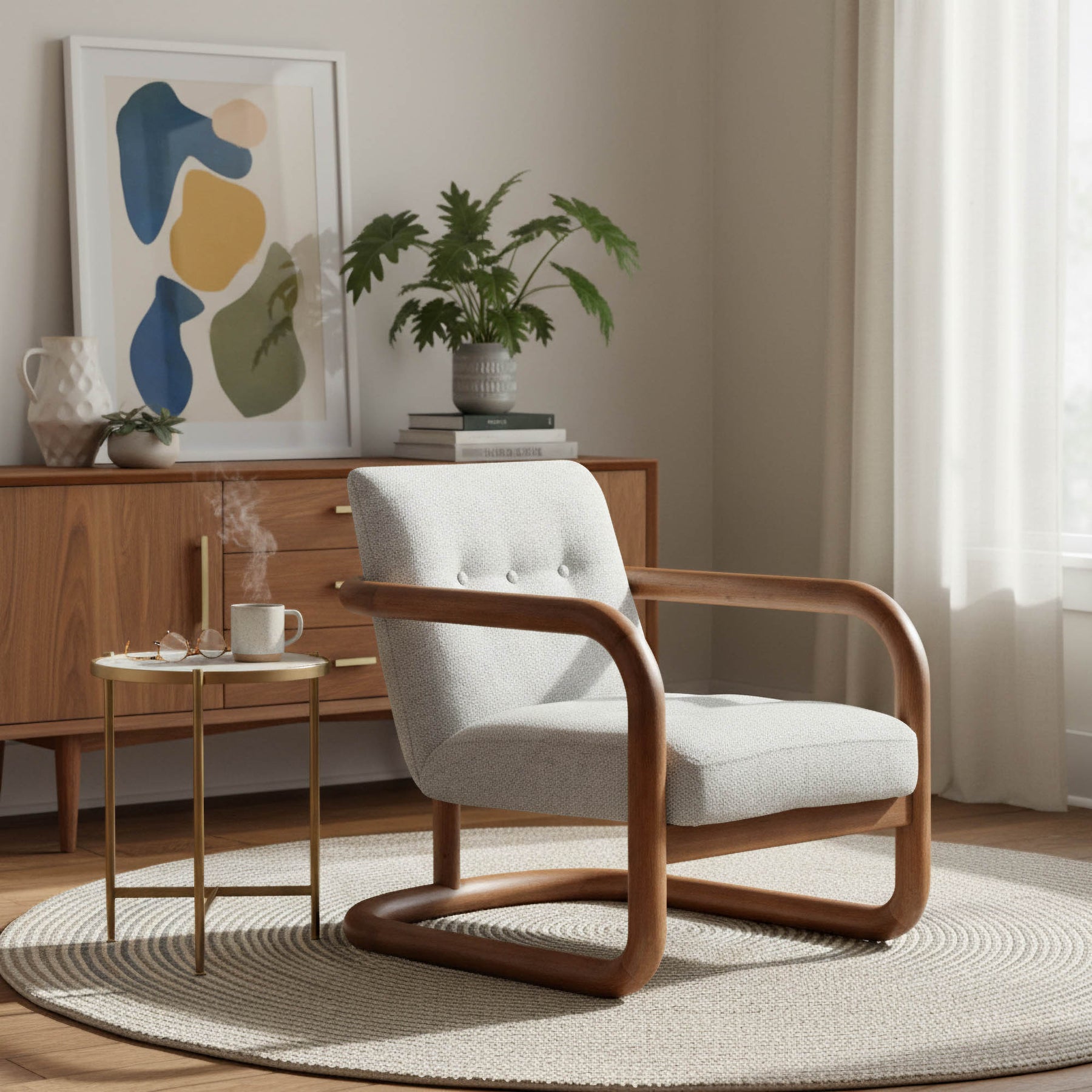 Curbside Club Chair - variety of styles from classic to contemporary | Image 2 | InSTYLE Home & Rugs