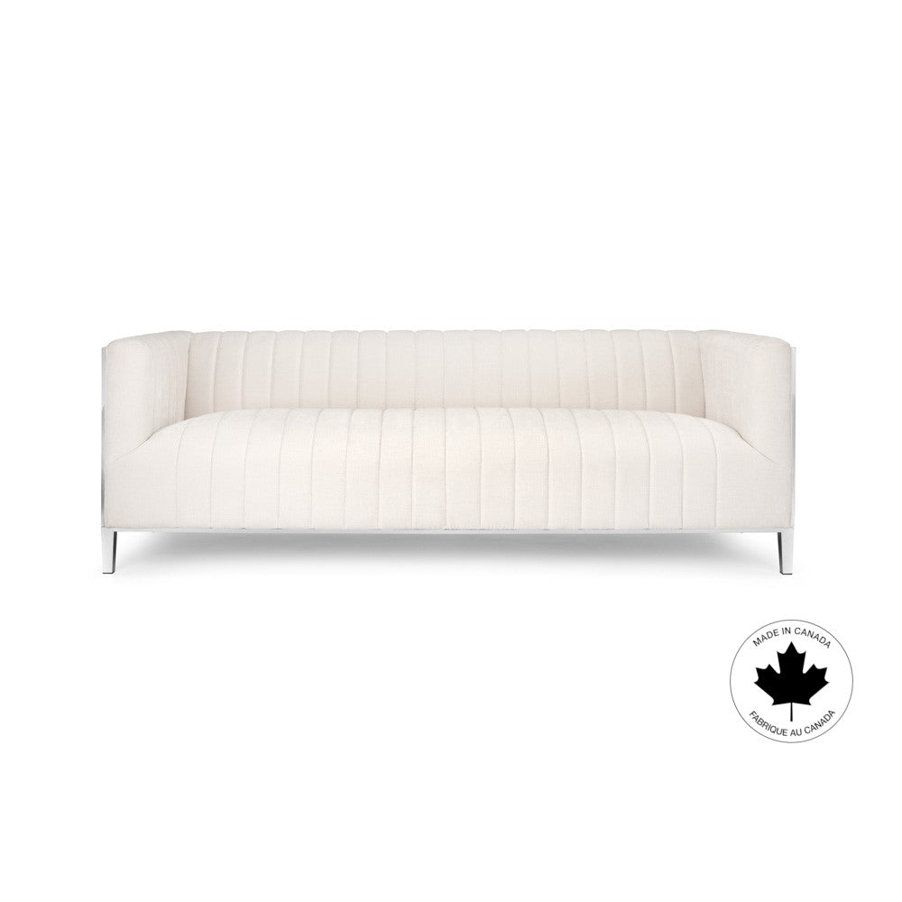 CONRAD Sofa GY-SF-7992 Contessa Vanilla, w/ Laser cut detail - luxury sofa for any space | Image 2 | InSTYLE Home & Rugs