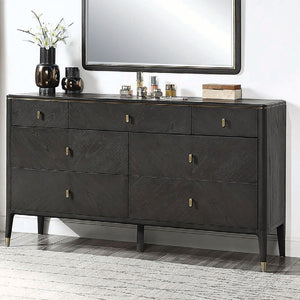Colette Dresser- Gold - stylish dresser with modern flair | Image 4 | InSTYLE Home & Rugs