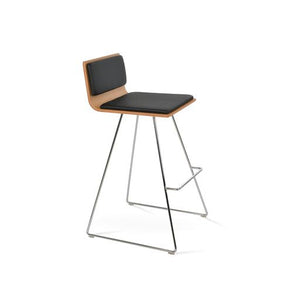 Corona Wire Stool - perfect for small spaces | Image 3 | InSTYLE Home & Rugs