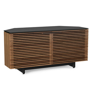BDI Corridor Corner TV Stand 8175 - modern tv stand with ample storage for media devices | Image 1 | InSTYLE Home & Rugs