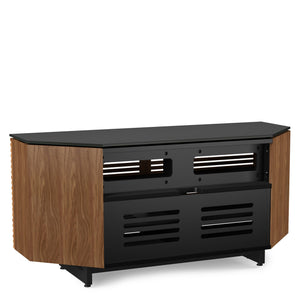 BDI Corridor Corner TV Stand 8175 - modern tv stand with ample storage for media devices | Image 6 | InSTYLE Home & Rugs