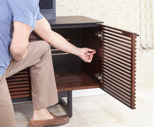 BDI Corridor TV Stand 8179 - modern tv stand with ample storage for media devices | Image 5 | InSTYLE Home & Rugs