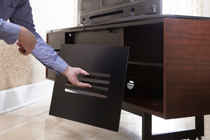 BDI Corridor Low TV Stand 8173 - modern tv stand with ample storage for media devices | Image 7 | InSTYLE Home & Rugs