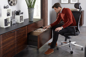 BDI Corridor Credenza 6529 - modern storage credenza with ample storage and sleek design | Image 5 | InSTYLE Home & Rugs