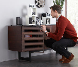 BDI Corridor Credenza 6529 - modern storage credenza with ample storage and sleek design | Image 9 | InSTYLE Home & Rugs