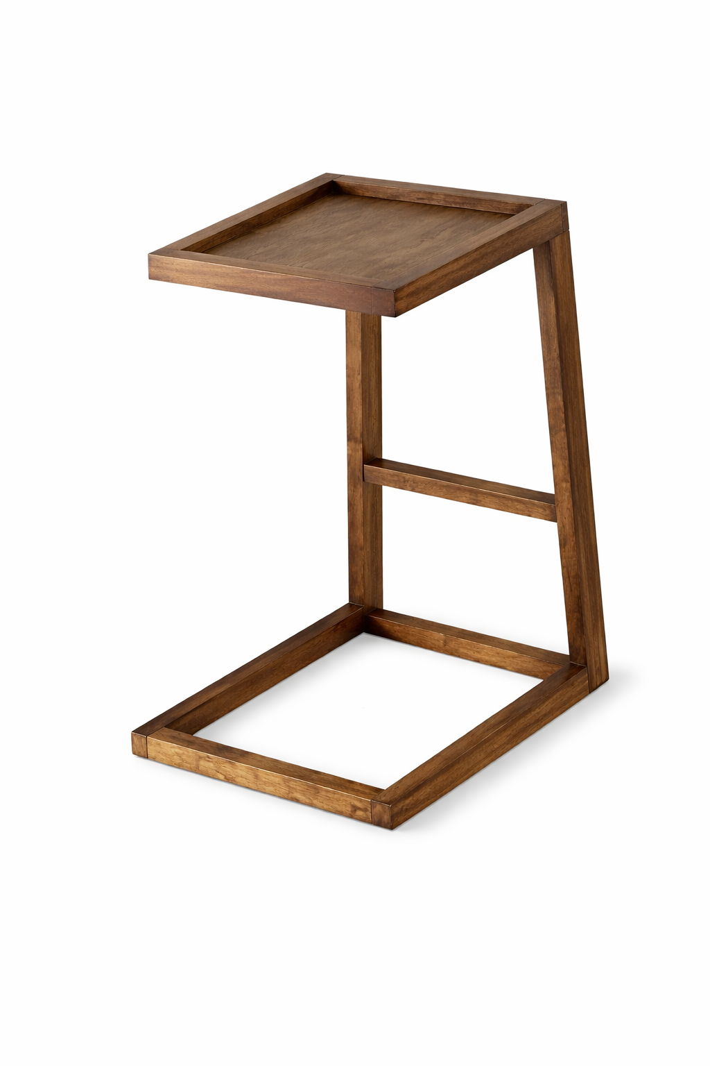 C TABLE walnut finish GY-ET-685S Condo size - perfect for hallway decor | Image 2 | InSTYLE Home & Rugs