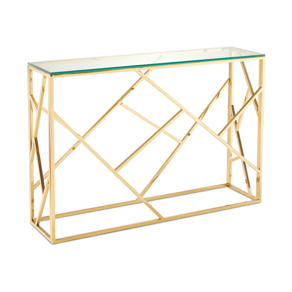 CAROLE GOLD Console Table B - versatile tables for living rooms and entryways | Image 1 | InSTYLE Home & Rugs